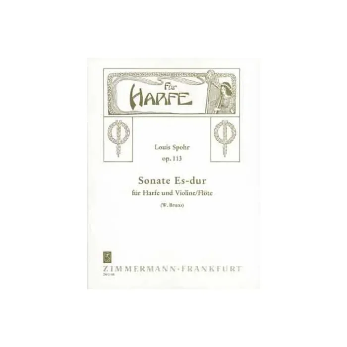 Sonate Es-Dur op.113 für Harfe