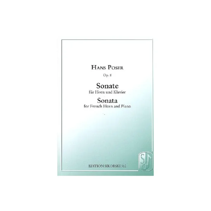 Sonate für Horn und Klavier