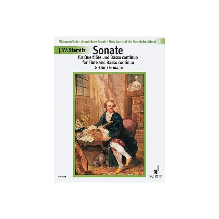 Sonate G-Dur für Flöte und Bc