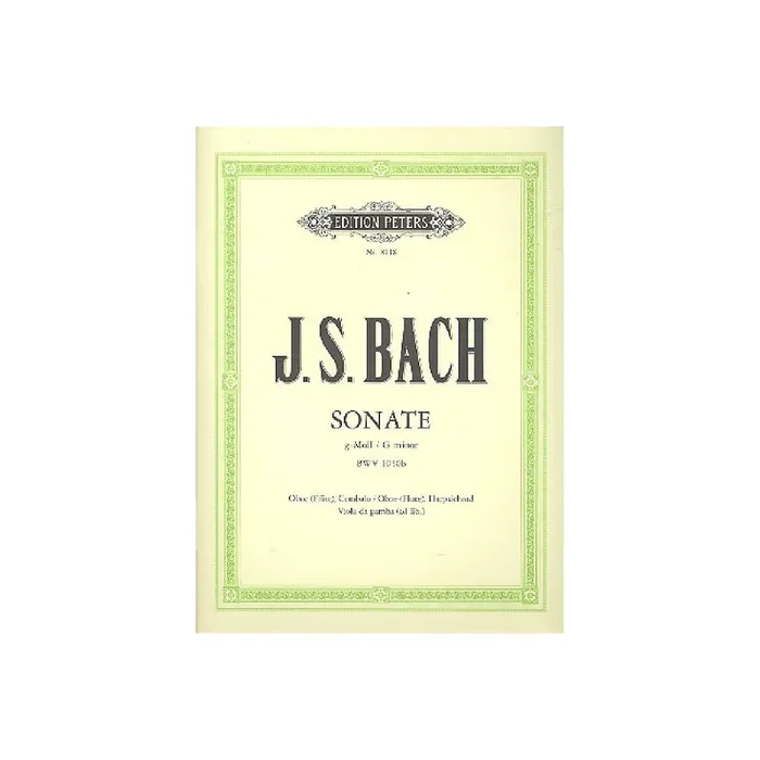 Sonate g-Moll BWV1030b