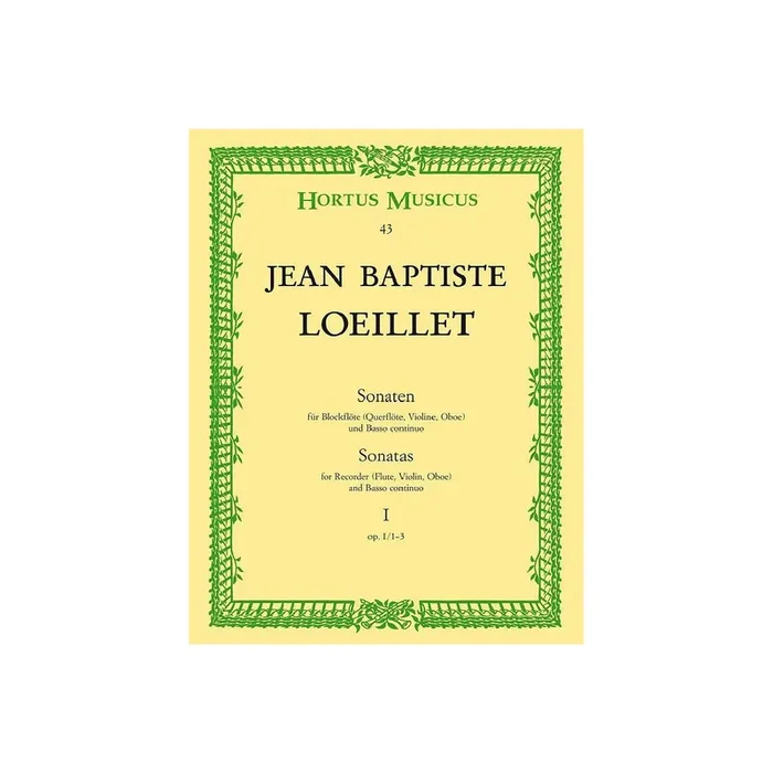 Sonaten op.1 Band 1 (Nr.1-3)