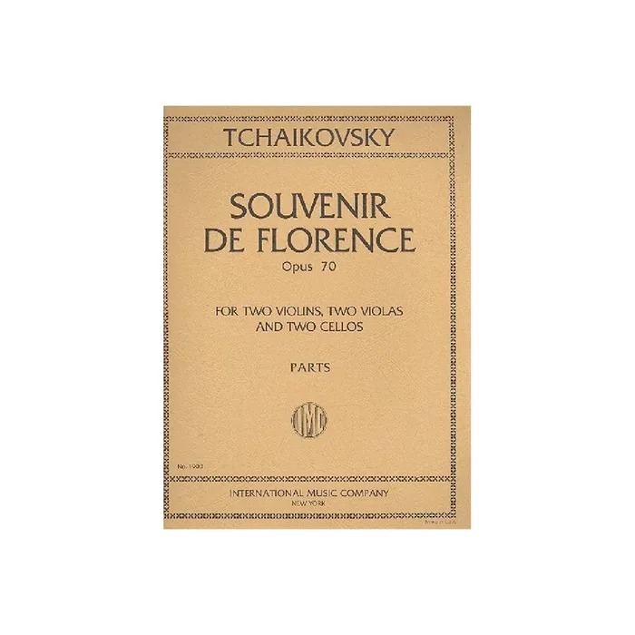 Souvenir de Florence op.70 for