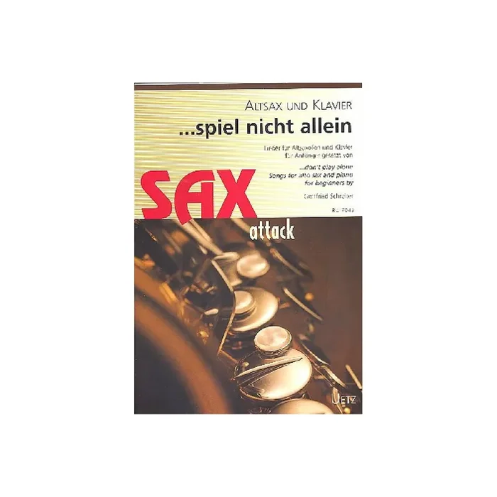 Spiel nicht allein für Altsaxophon