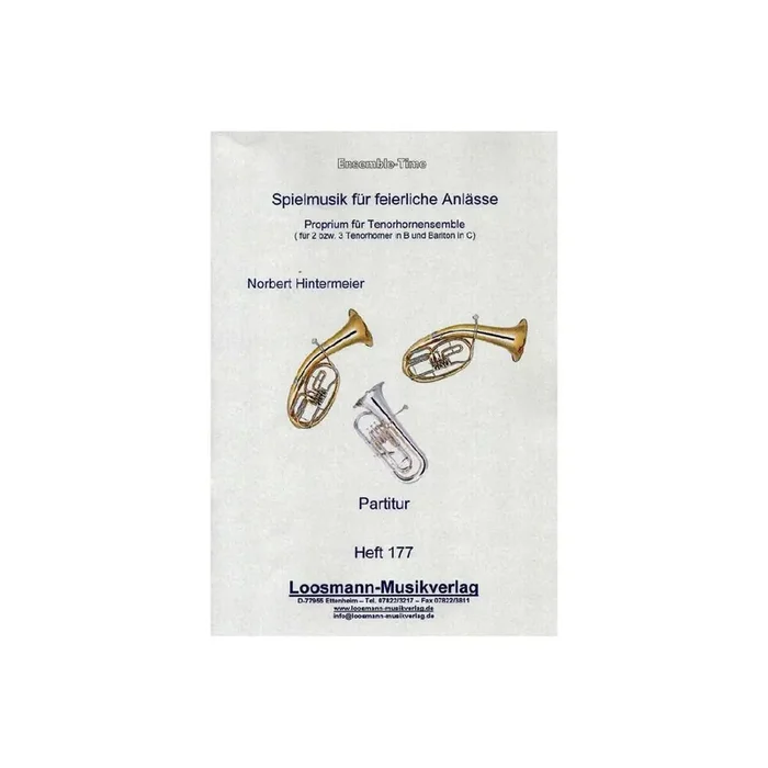 Spielmusik für feierliche Anlässe