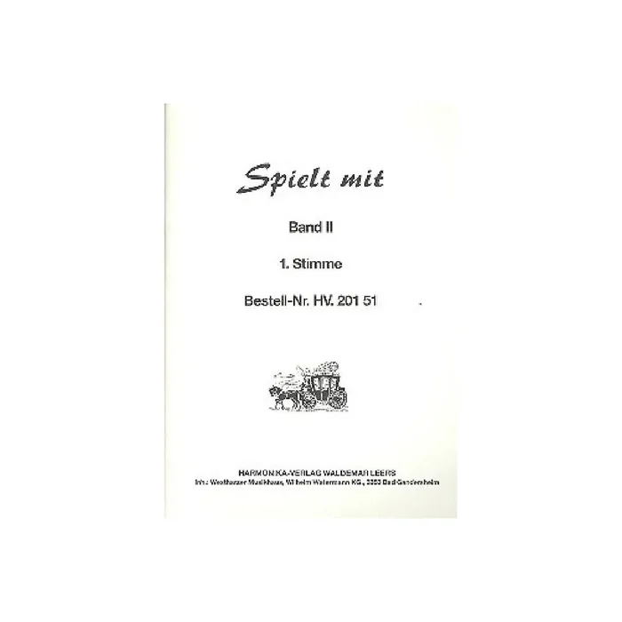 Spielt mit Band 2 1.Stimme