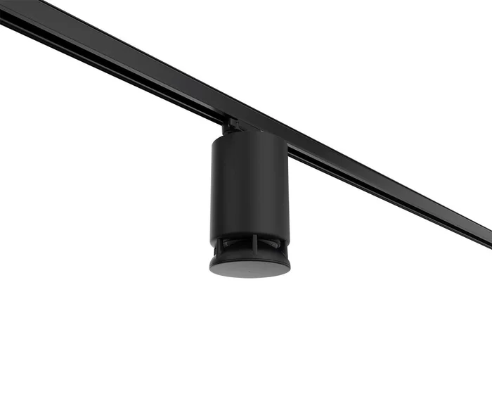 SpoTTune Omni Track – Schwarz, Omnidirektionaler Lautsprecher für Stromschienen