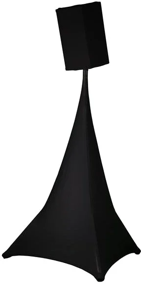 Stativsegel dreiseitig für Lautsprecherstative schwarz PRO MKII