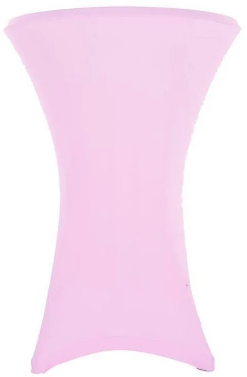 Stehtisch Husse rosa für 70 – 75 cm Durchmesser Stretch