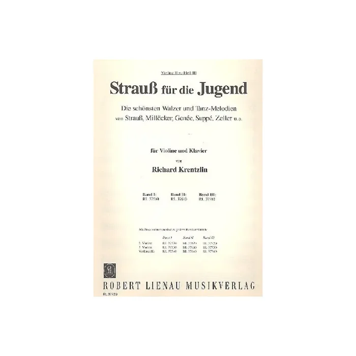Strauss für die Jugend Band 3