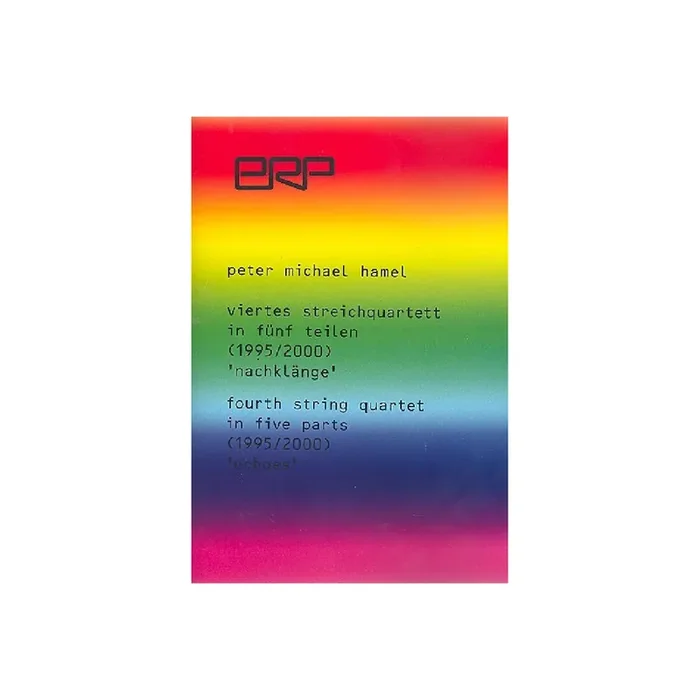 Streichquartett Nr.4 für 2 Violinen, Viola und