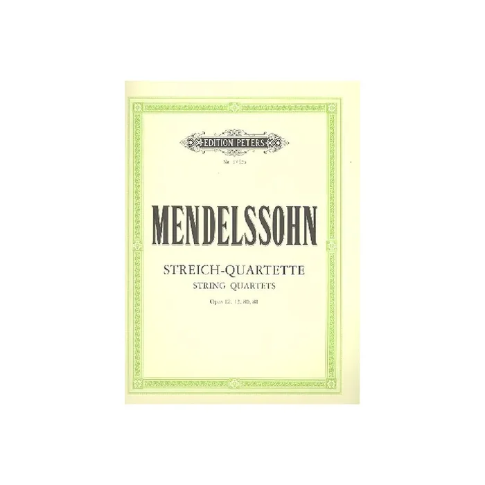 Streichquartette op.12, op.13, op.80 und op.81