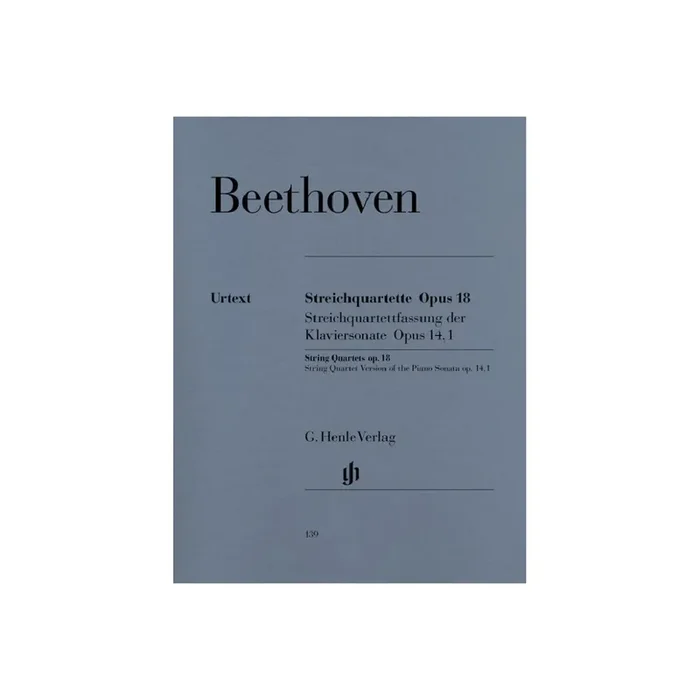 Streichquartette op.18 und