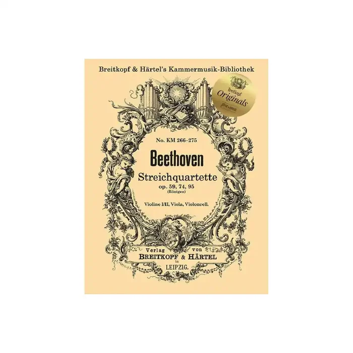 Streichquartette op.59, 74, 95