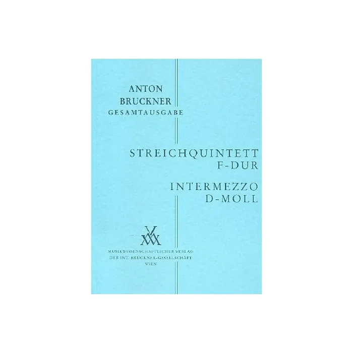 Streichquintett F-Dur und Intermezzo d-Moll