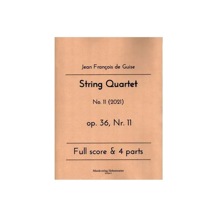 String Quartet op.36 Nr.11