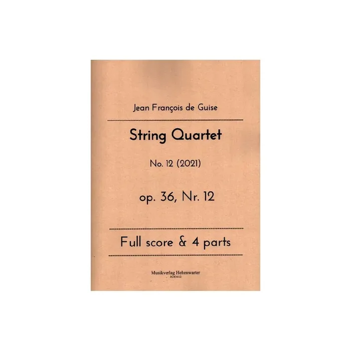 String Quartet op.36 Nr.12