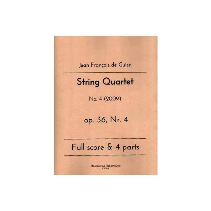 String Quartet op.36 Nr.4