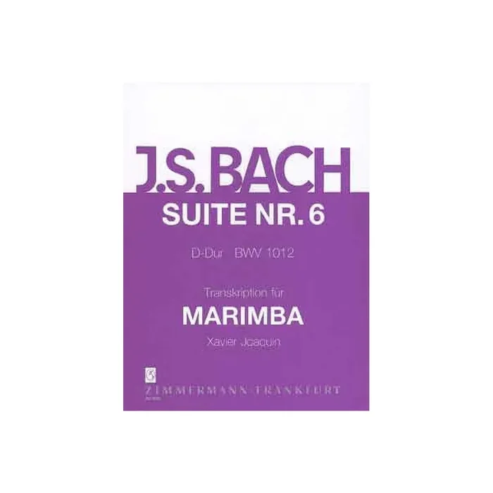 Suite D-Dur Nr.6 BWV1012