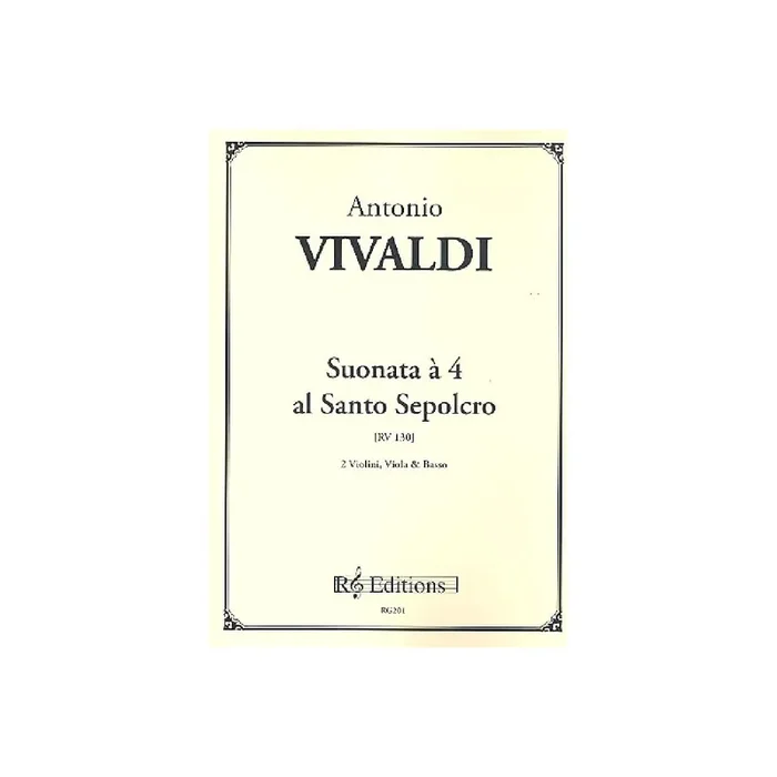 Suonata a 4 al Santo Sepolcro RV130