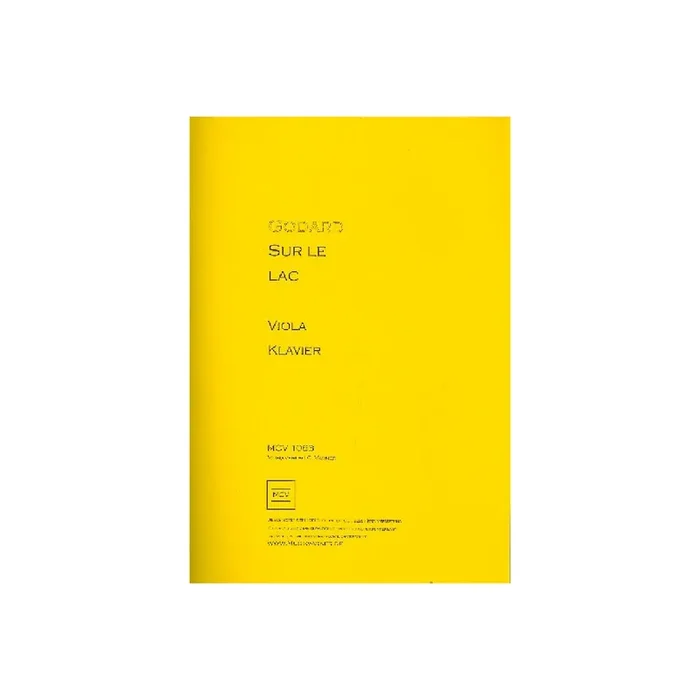 Sur le lac für Viola und Klavier