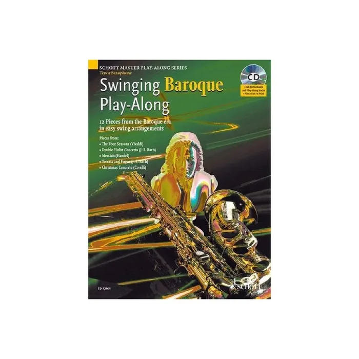 Swinging Baroque (+CD) for tenor saxophone