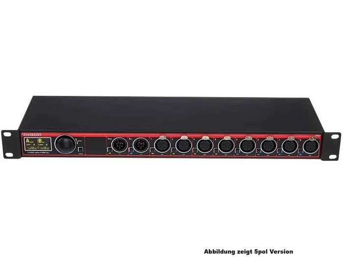 Swisson XPD-28-5R8 (Rack), RDM-DMX-Splitter