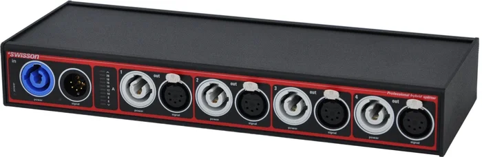 Swisson XSH-5BR-1P4 (Box) RDM Hybrid Splitter