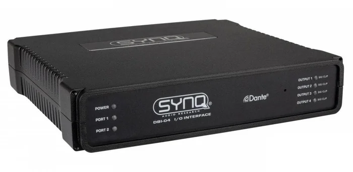 SYNQ – DBI-04 DANTE Interface, 0in/4out
