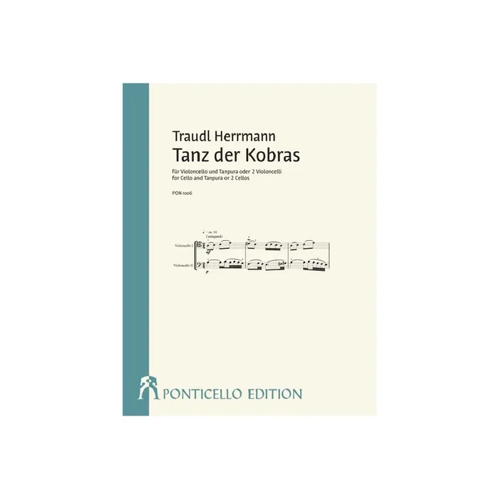 Tanz der Kobras für Violoncello und