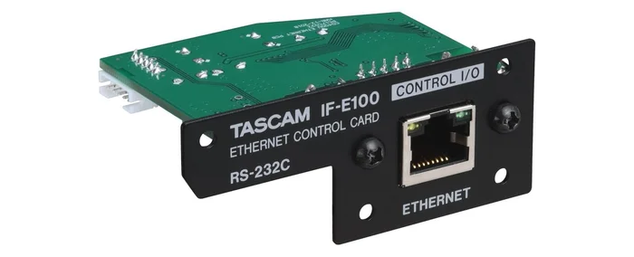 Tascam IF-E100 – Ethernet Karte für den CD-400UDAB