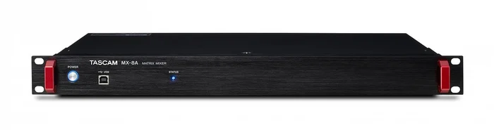 Tascam MX-8A – 8×8 Matrix Mixer mit DSPund Euroblock Anschlüssen für d
