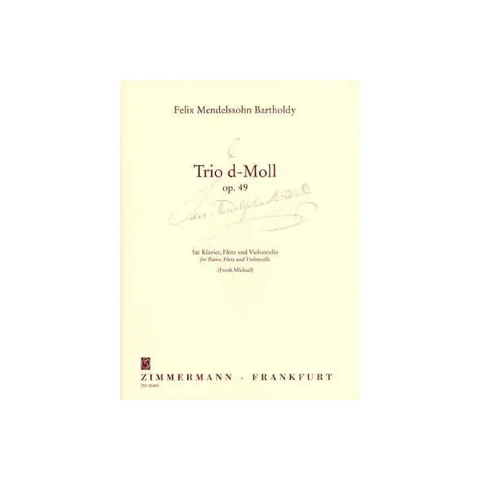 Trio d-Moll op.49 für Flöte,