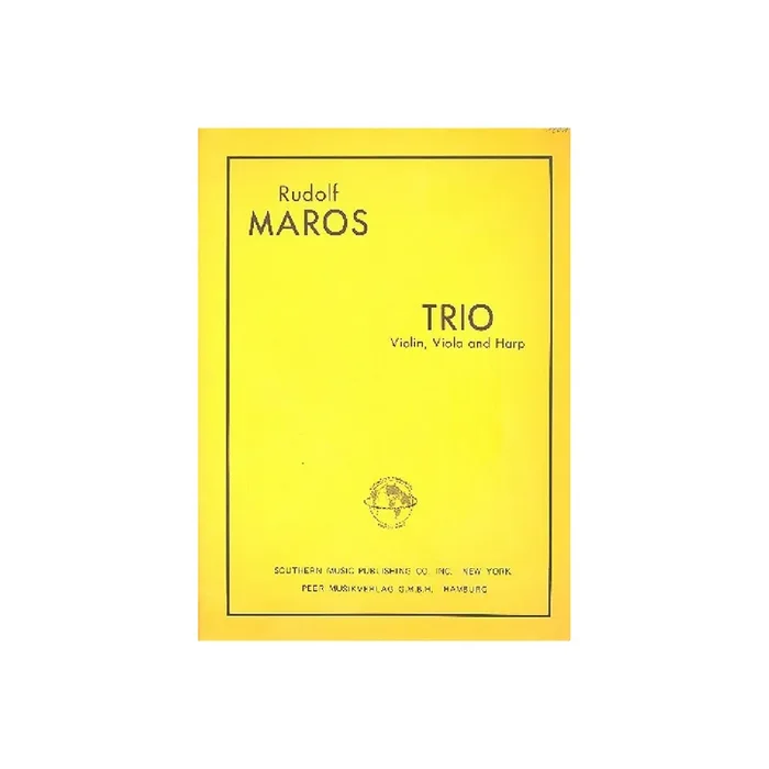 Trio for violin, viola and harp