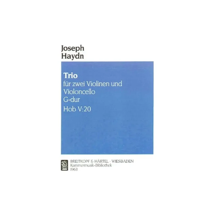 Trio G-Dur Hob.V 20