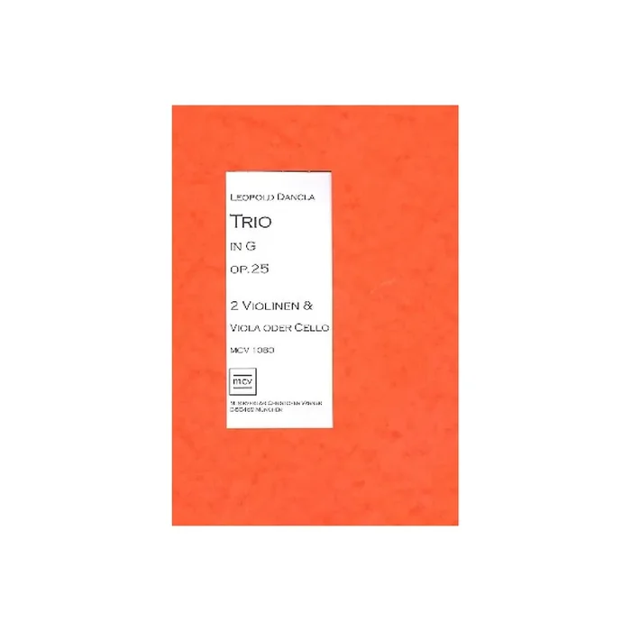 Trio G-Dur op.25 für 2 Violinen,