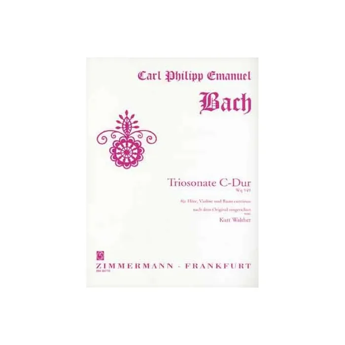Triosonate C-Dur WQ149