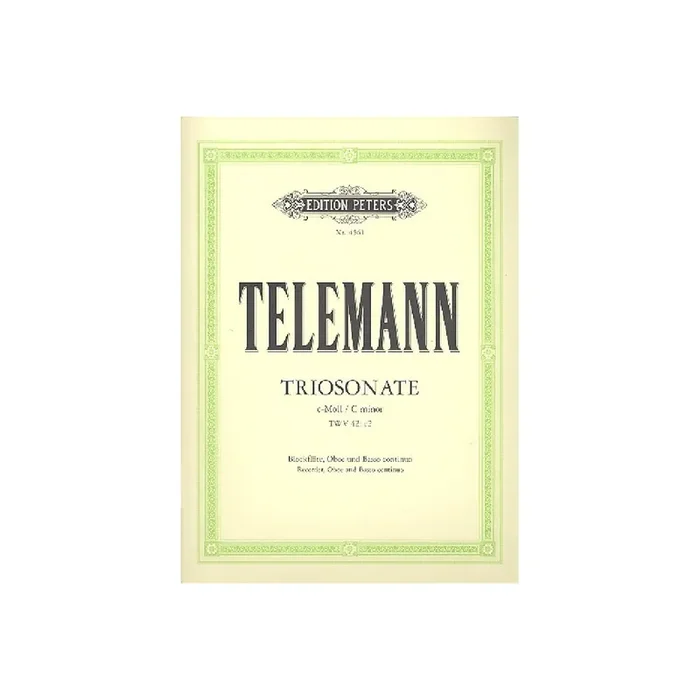 Triosonate c-Moll aus den Essercizii musici