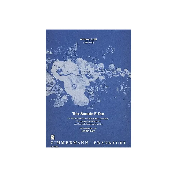 Triosonate F-Dur für Flöte,