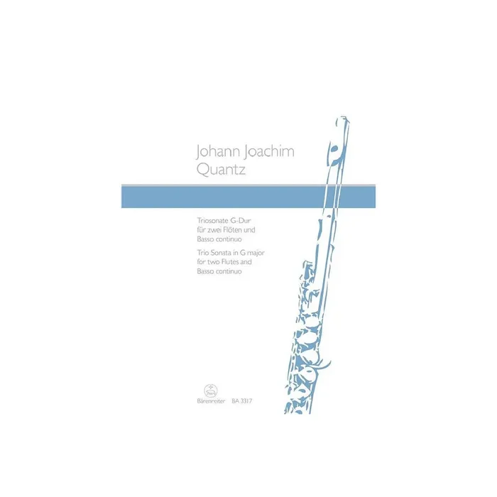 Triosonate G-Dur für 2 Flöten