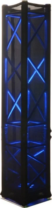 Trusscover 2,5m Klettverschluss schwarz