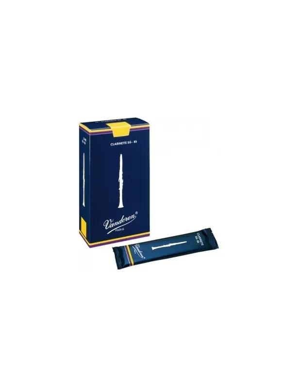 VANDOREN 3 BLACK MASTER CORTE ALEMAN Caña clarinete, unidad