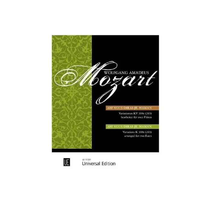 Variationen über Ah vousdirai-je maman KV300e