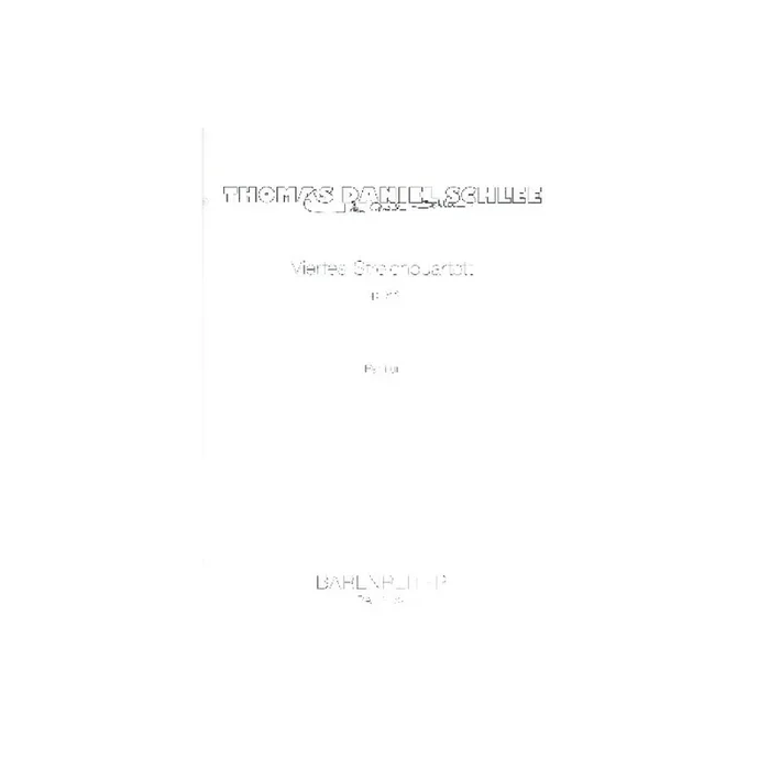 Viertes Streichquartett op.86