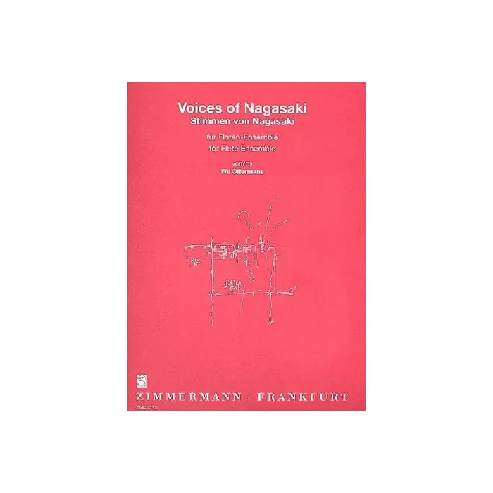 Voices of Nagasaki für Flöten-Ensemble
