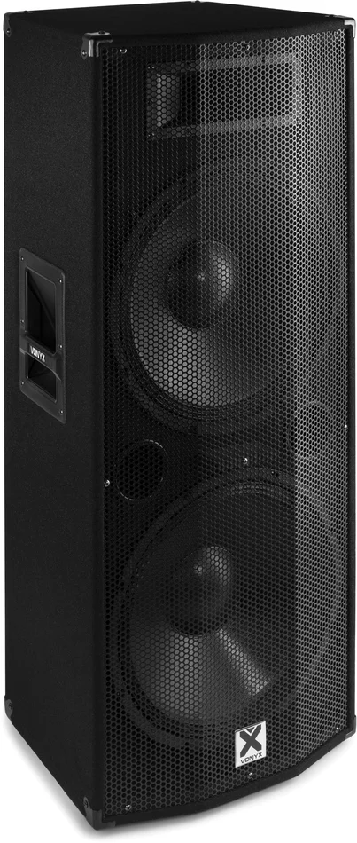 Vonyx CVB212 PA-Lautsprecher Aktiv 2x 12″ BT MP3 1200W