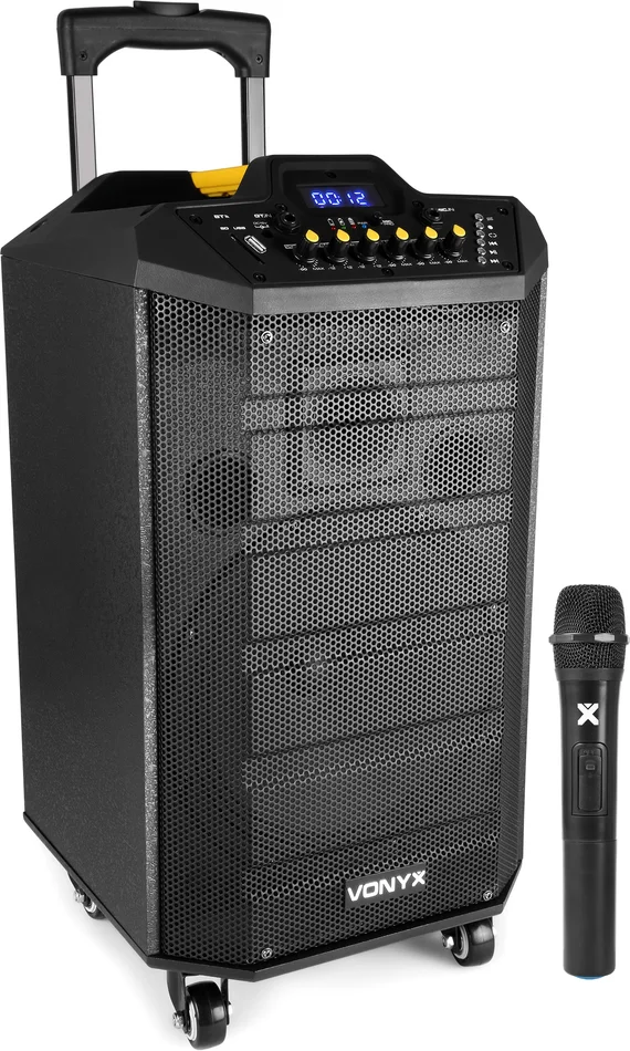 Vonyx VPS10 Tragbares Sound System 10“ mit BT