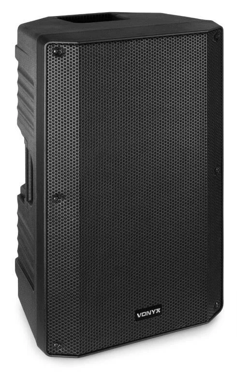 Vonyx VSA15BT aktiv PA Lautsprecher mit Bluetooth und USB Media-Player