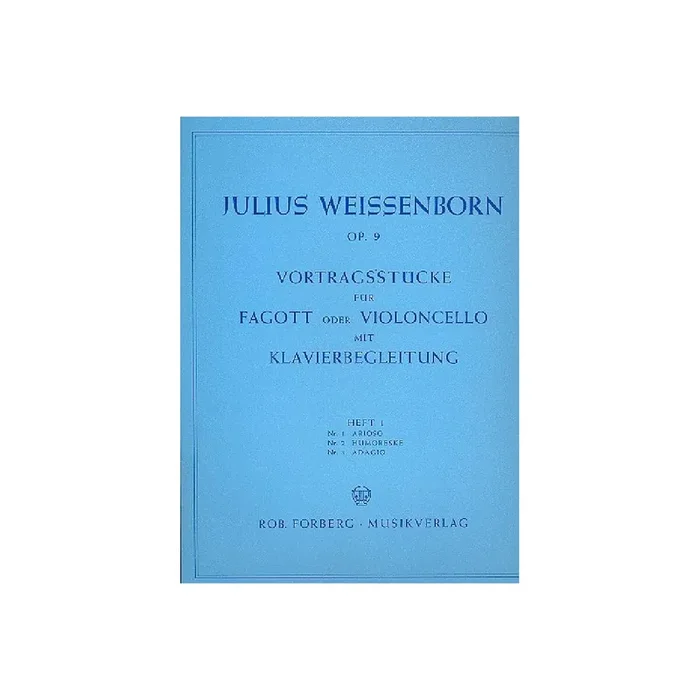 Vortragsstücke op.9 Band 1