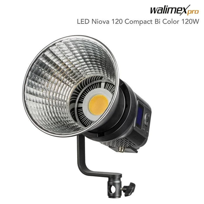 Walimex pro LED Niova 120 Compact Bi Color 120W, Kompakte, lichtstarke Bi-Color-LED-Leuchte für Studio und On Location