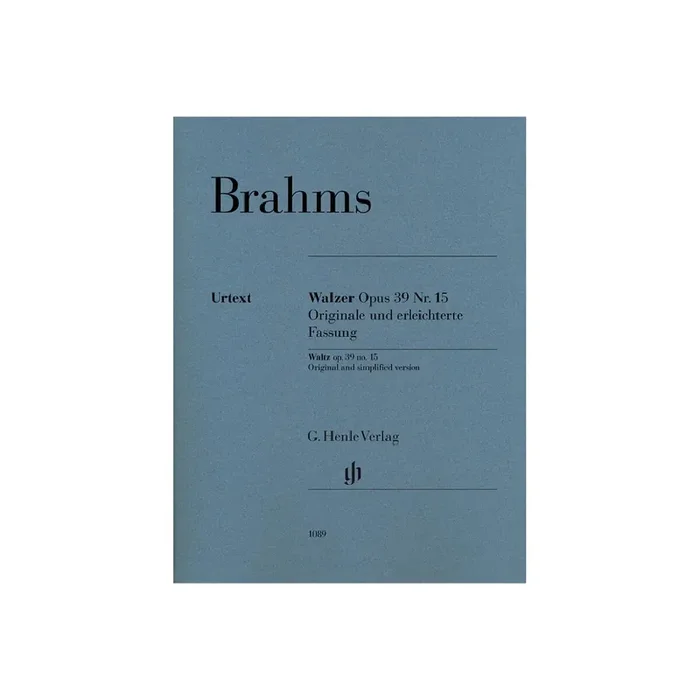 Walzer op.39,15 (originale und erleichterte Fassung)